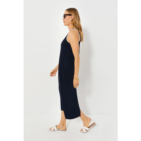 TUCKERNUCK NAVY TORI RACERBACK DRESS - Picture 3 of 7